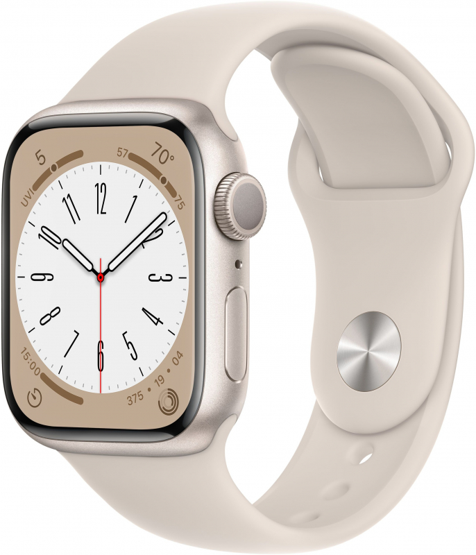 картинка Apple Watch Series 8 спортивный ремешок размер M/L от магазина Дежурка